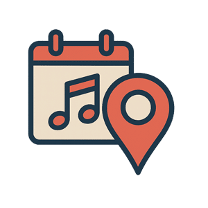 Venues, events, guides