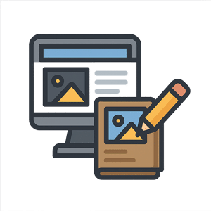 Ideal for websites, portfolios & blogs