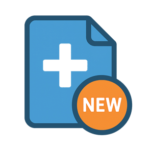 Create in one click (.NEW actions)