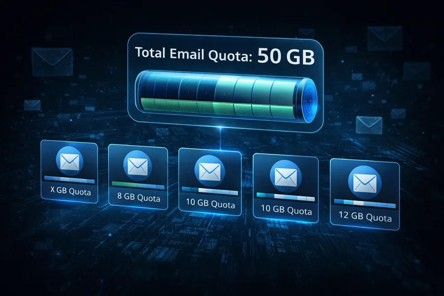 Email quota