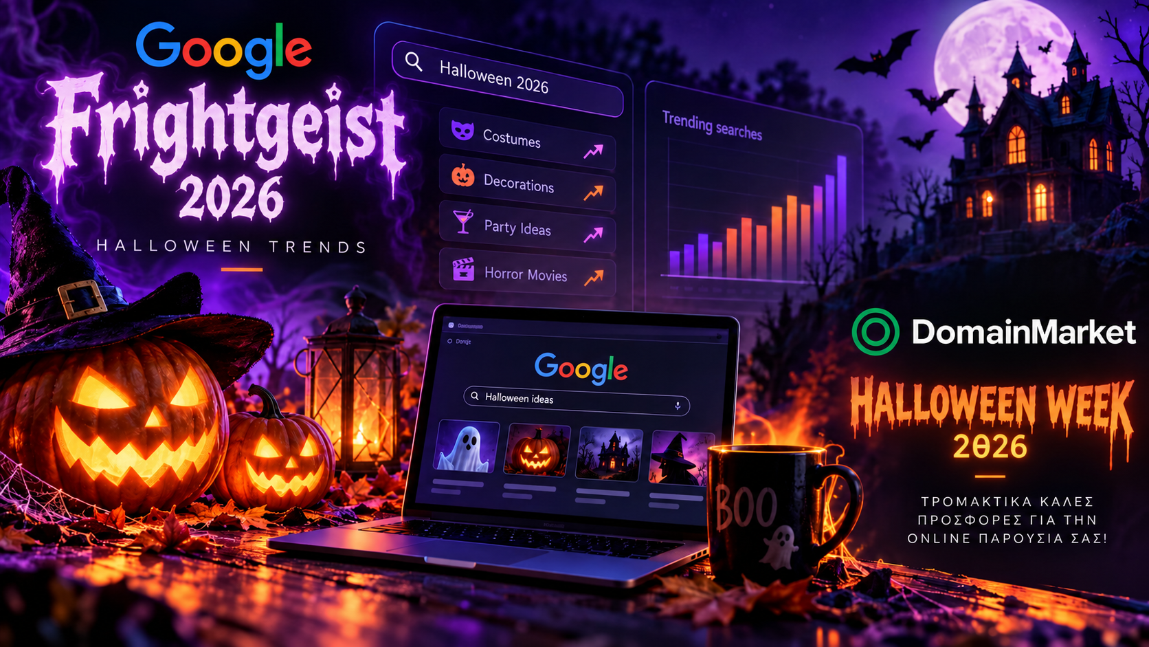Google Frightgeist 2026: Principales Tendencias de Halloween y lo que Revelan las Búsquedas