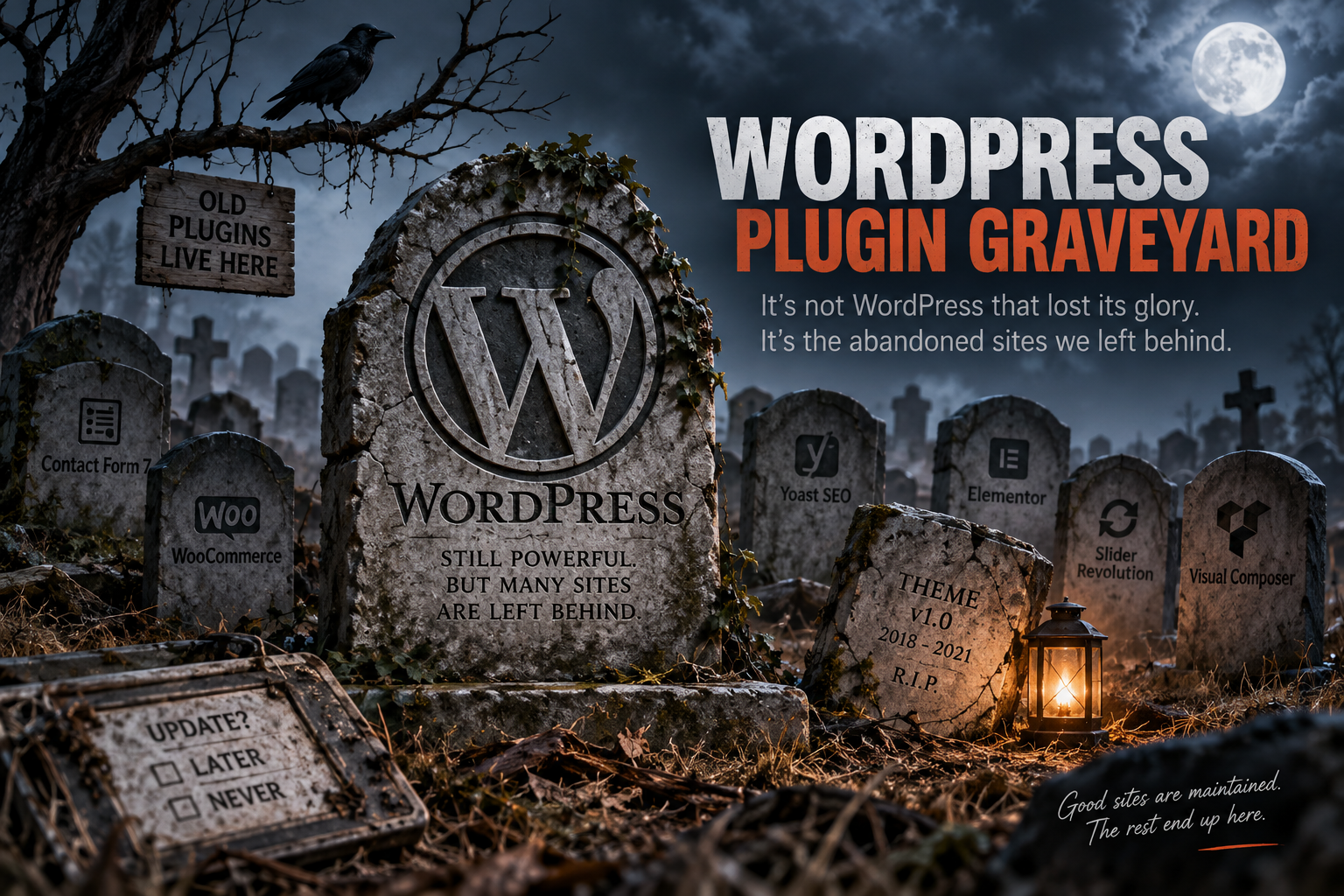 WordPress Has Not Lost Its Charm. We Let Our Sites Age.