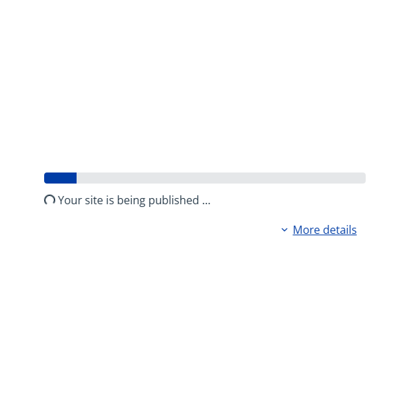 Publish and connect domain