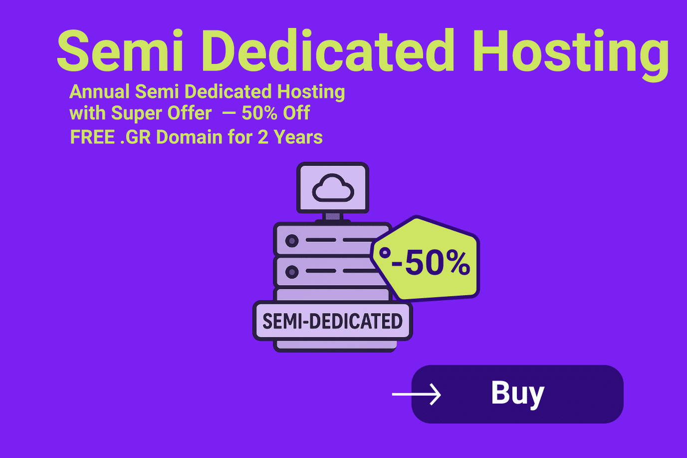 Semi Dedicated Hosting Offers