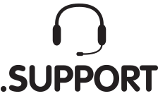 support domain name