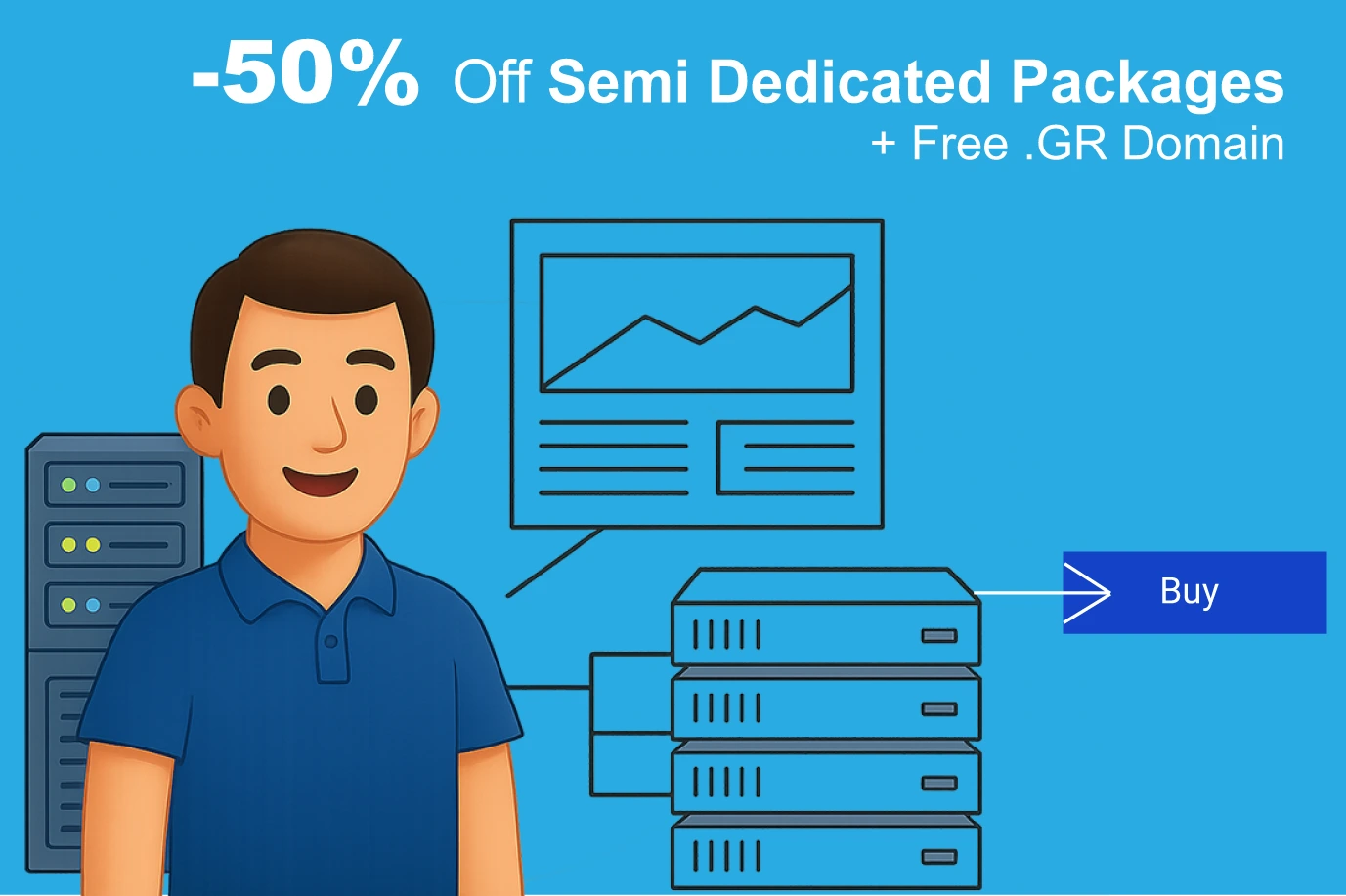 Semi-Dedicated Web Hosting Offer