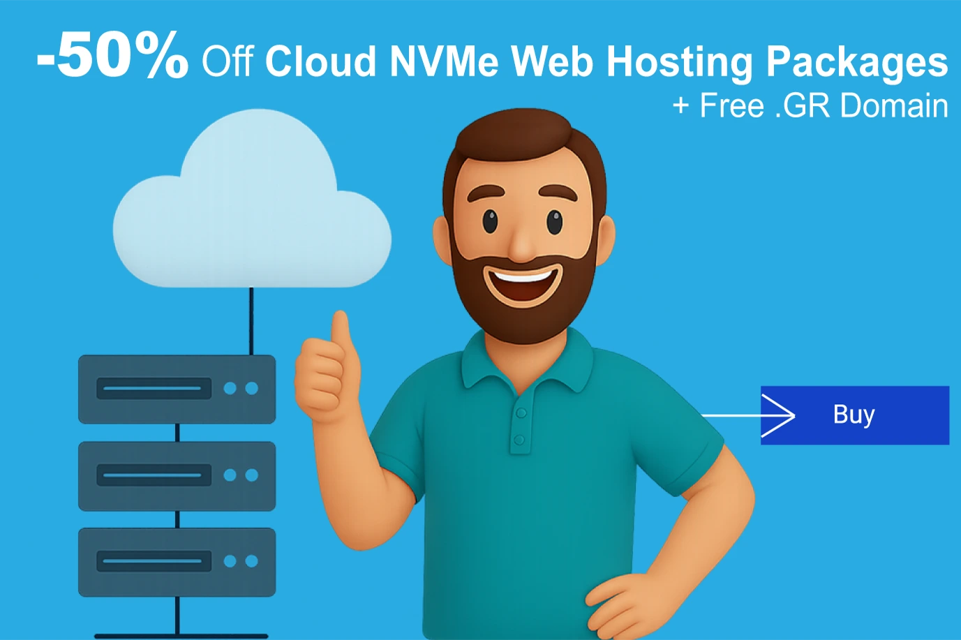 Cloud NVMe Web Hosting Offer