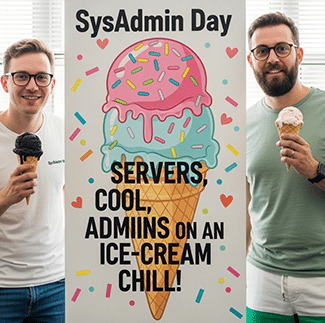 Team with Ice Cream Frame