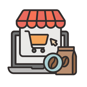 E-commerce Καφεκοπτείου