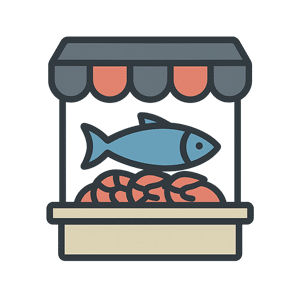 Seafood & Εμπορία