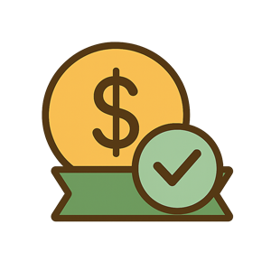 Money-back guarantee icon